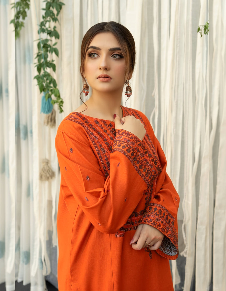 Lawn Embroidered 3Piece Stitched RL- 413