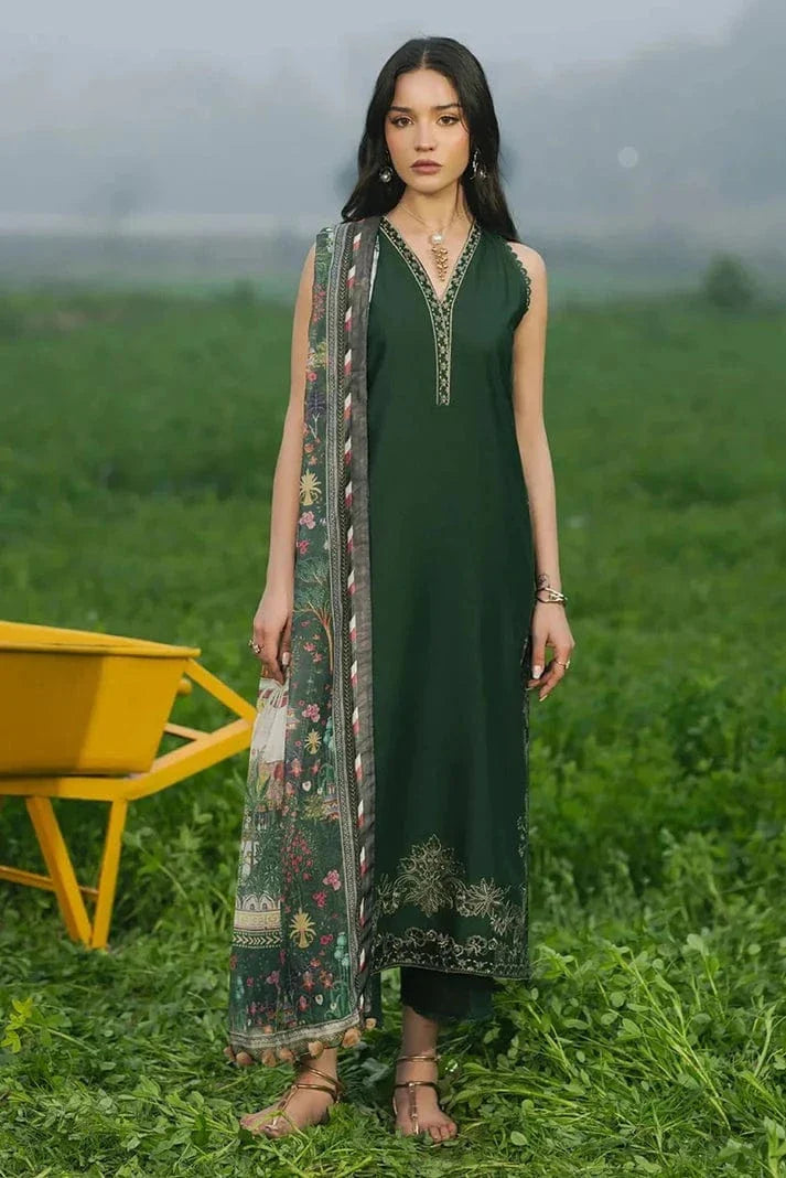 Sapphire IZ-07 Embroidered Dhanak 3pc