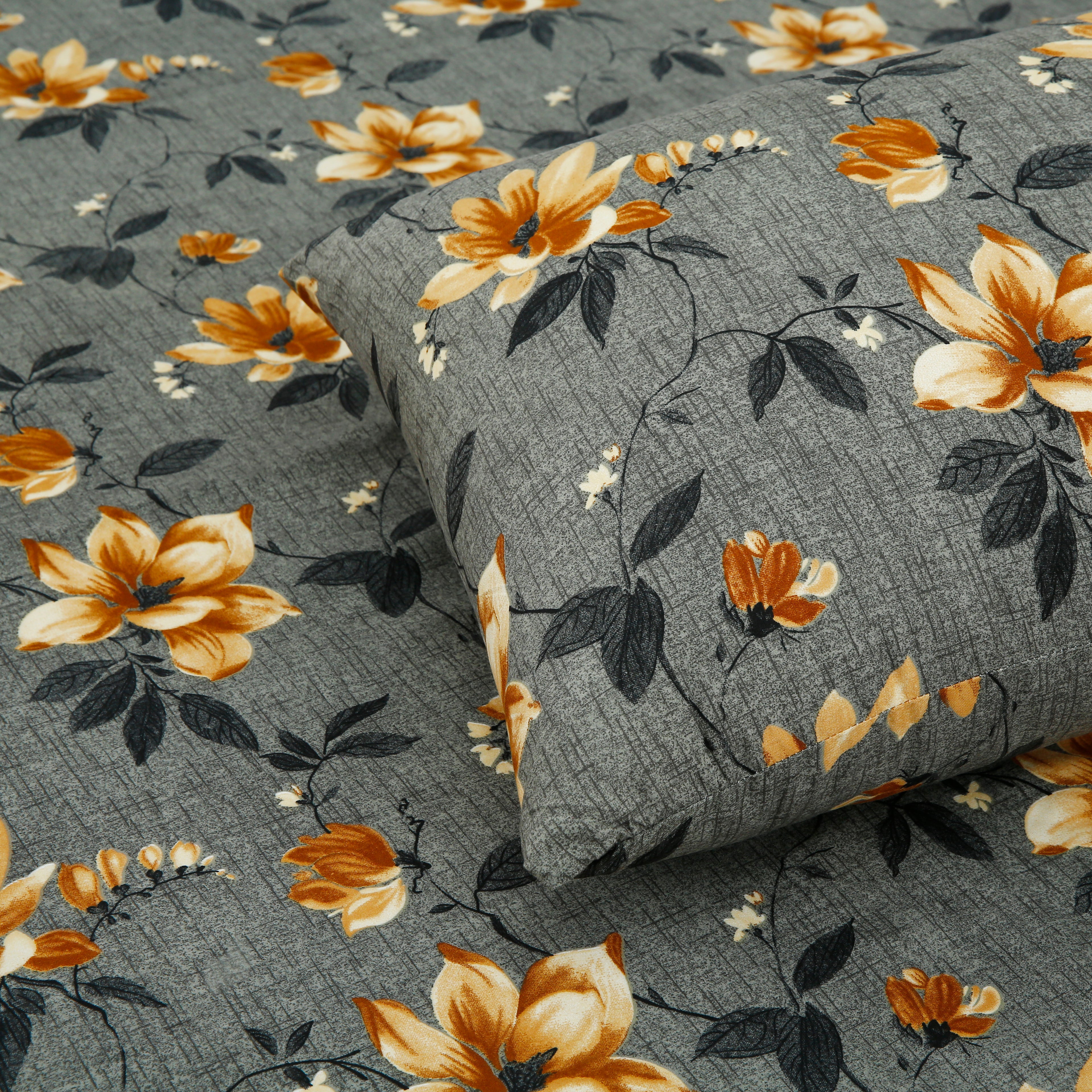 Royal Linen Printed Fitted Set (King) - Code RL-08
