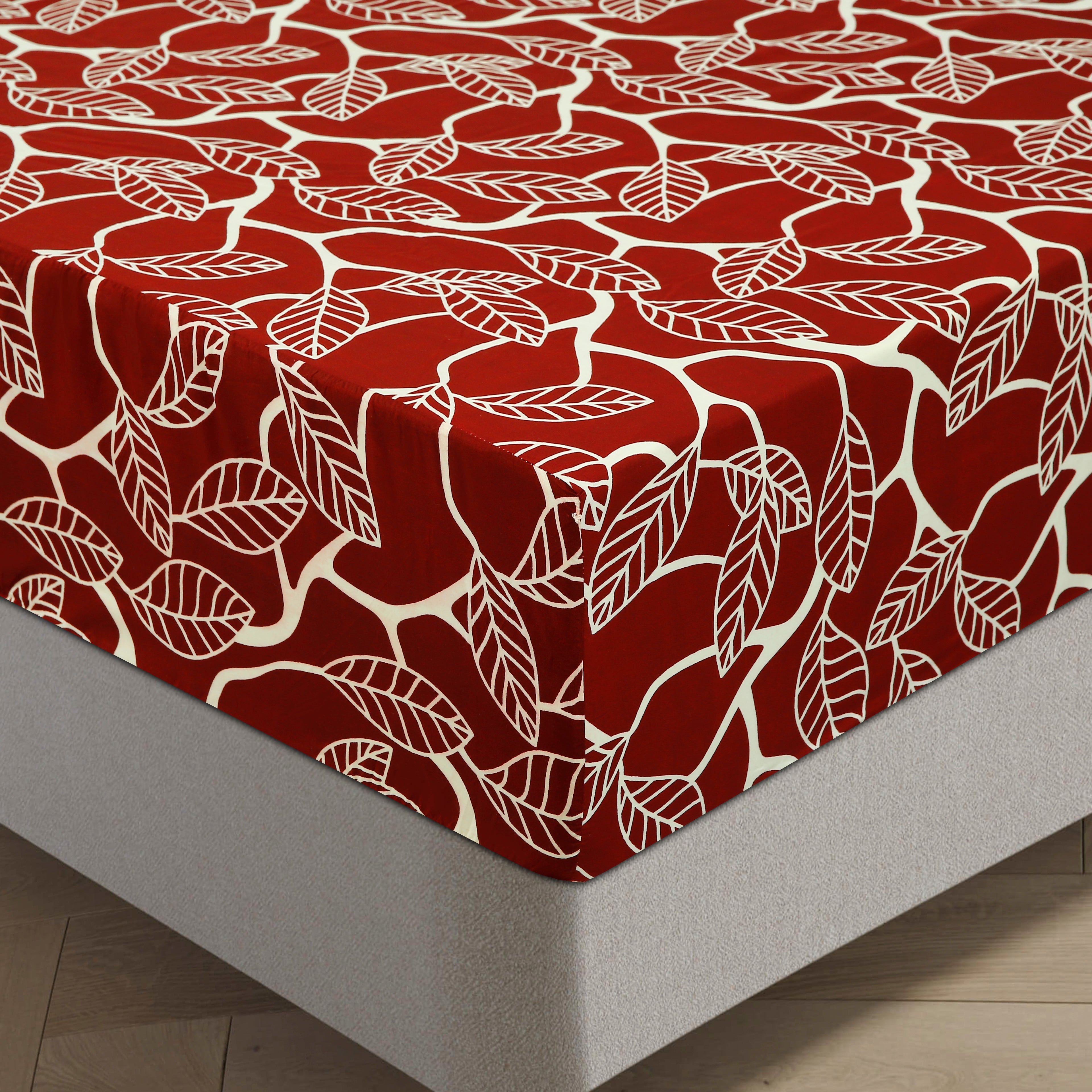 Royal Linen Printed Fitted Set (King) - Code RL-12