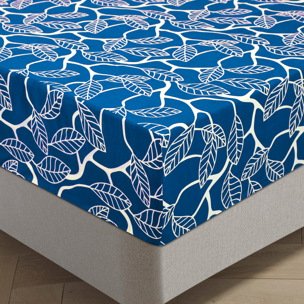 Royal Linen Printed Fitted Set (King) - Code RL-10