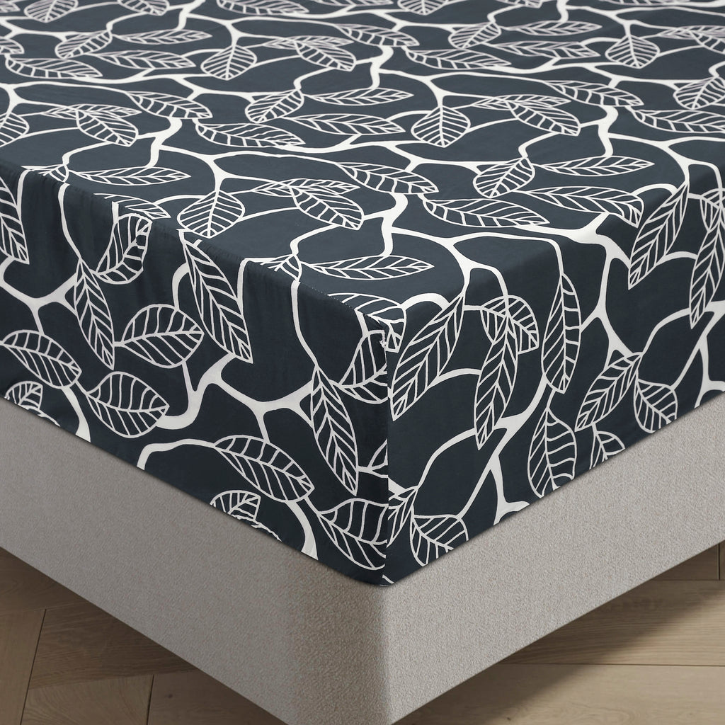 Royal Linen Printed Fitted Set (King) - Code RL-11