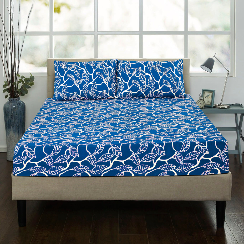Royal Linen Printed Fitted Set (King) - Code RL-10