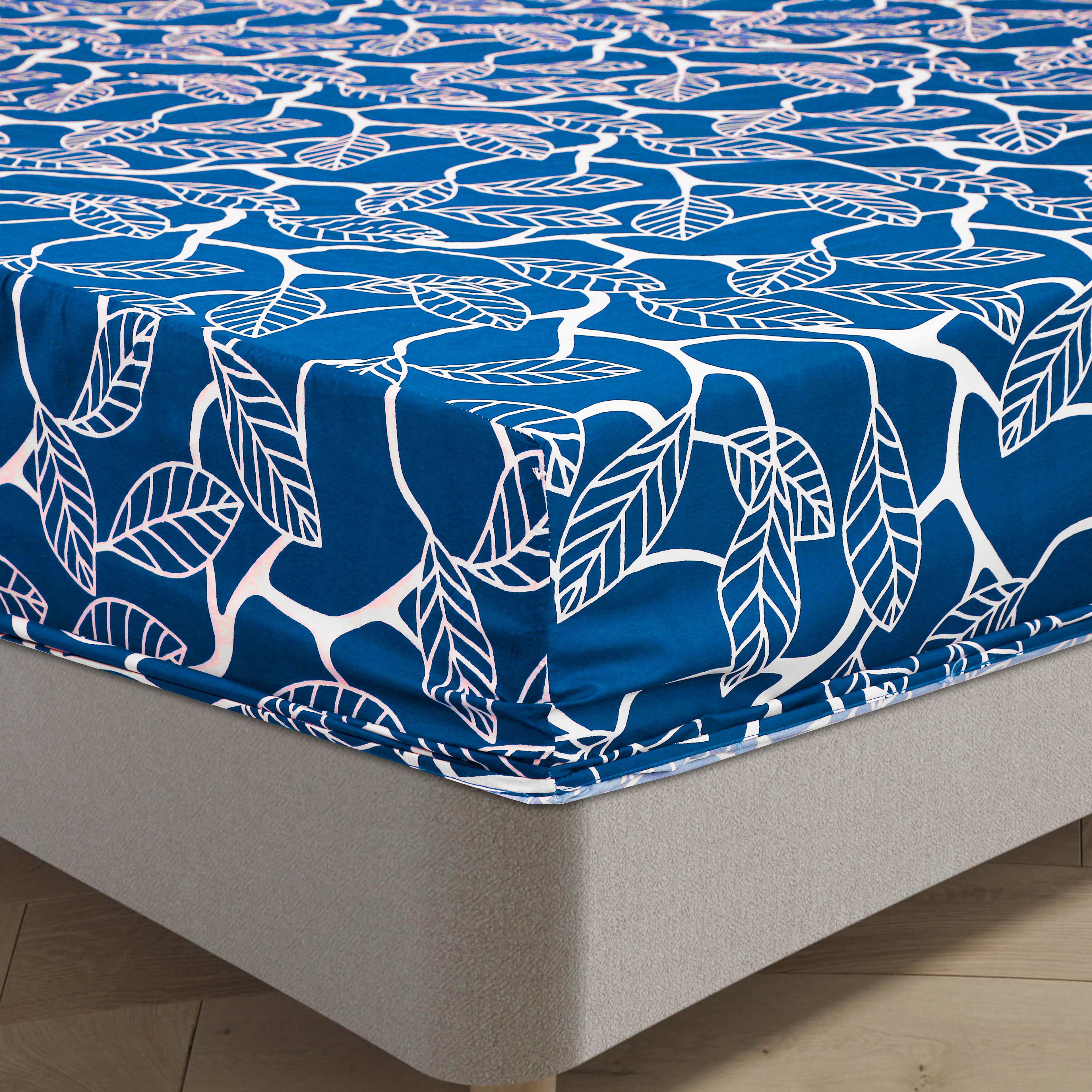 Royal Linen Printed Fitted Set (King) - Code RL-10