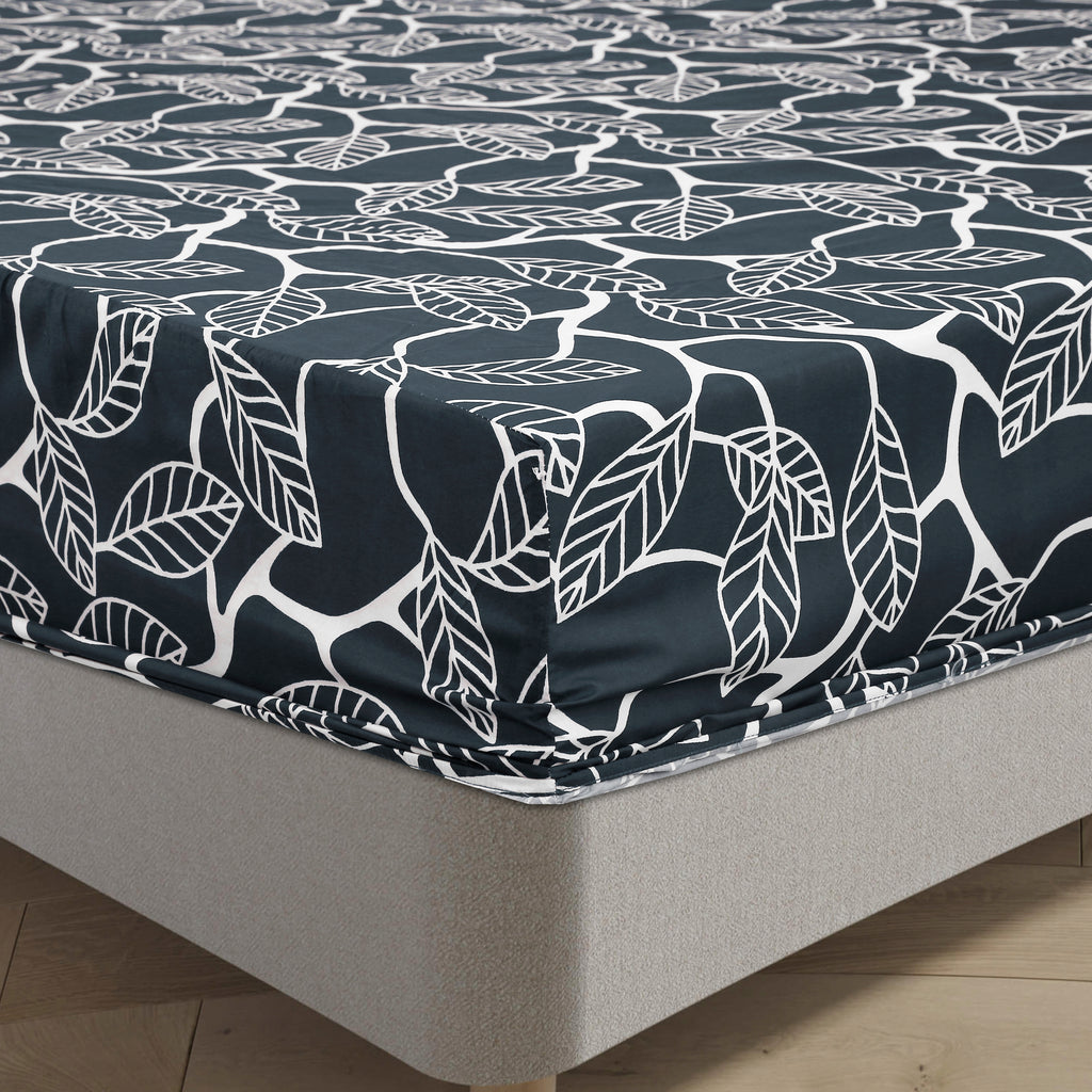 Royal Linen Printed Fitted Set (King) - Code RL-11