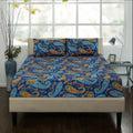 Royal Linen Printed Fitted Set (King) - Code RL-09