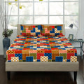 Royal Linen Printed Fitted Set (King) - Code RL-05