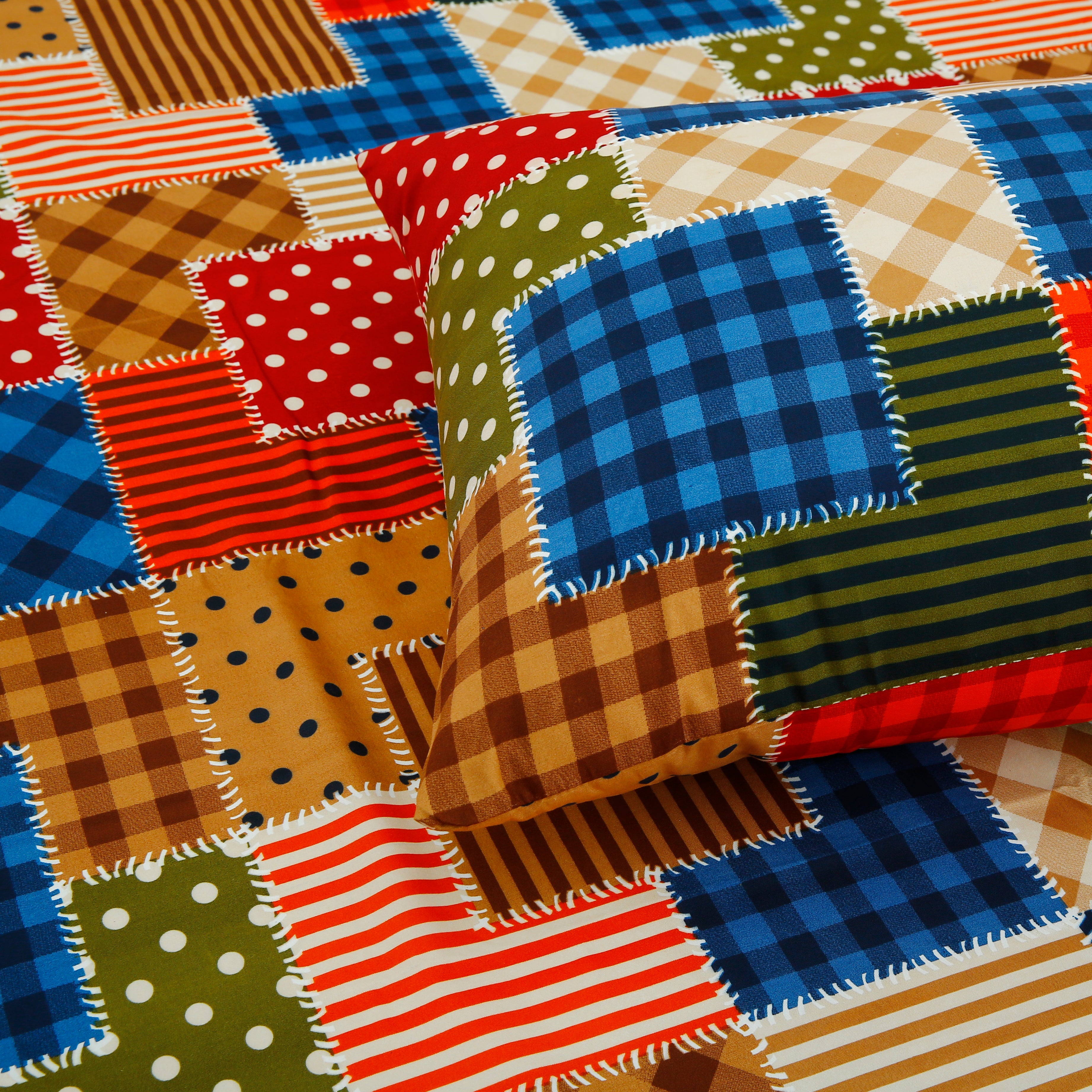 Royal Linen Printed Fitted Set (King) - Code RL-05