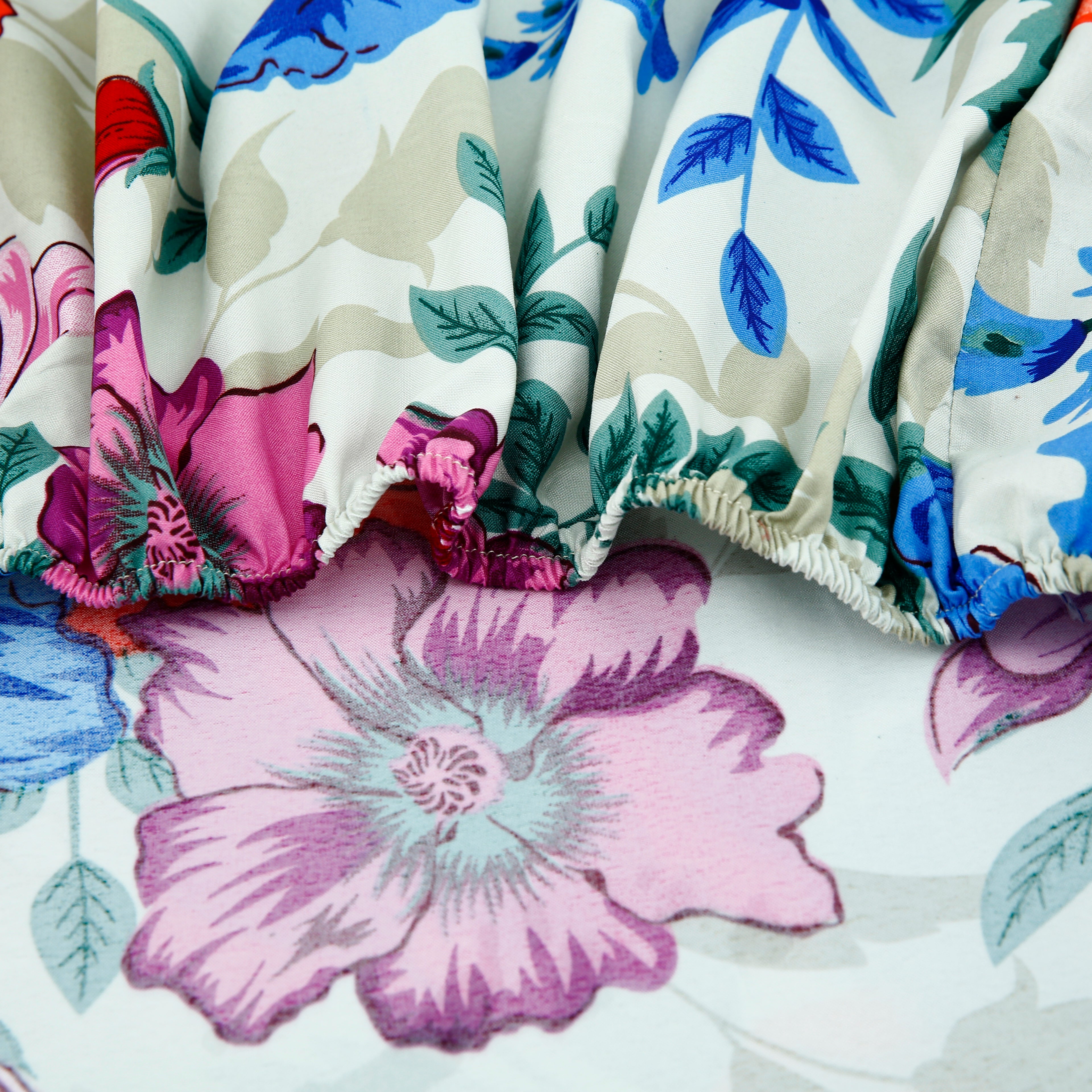 Royal Linen Printed Fitted Set (King) - Code RL-01
