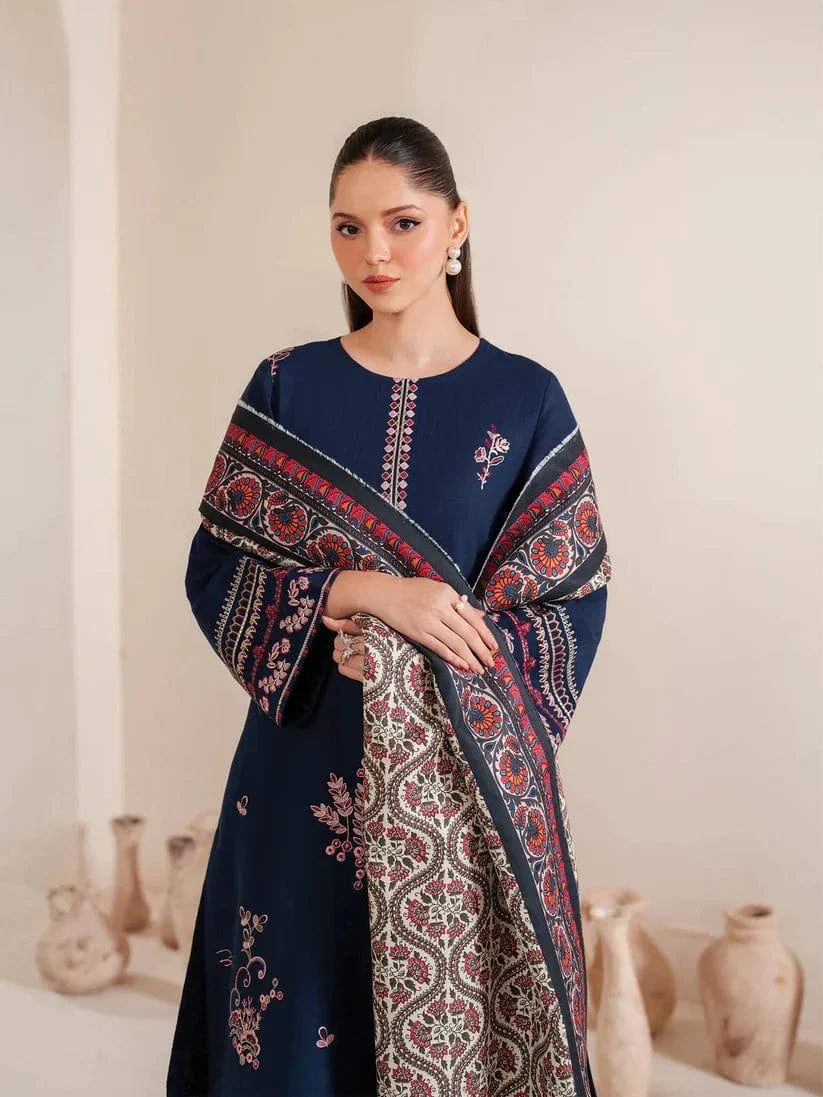 Sapphire SP-27 Embroidered Dhanak 3pc