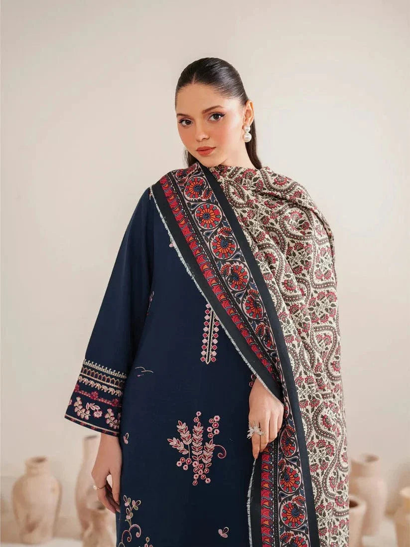 Sapphire SP-27 Embroidered Dhanak 3pc