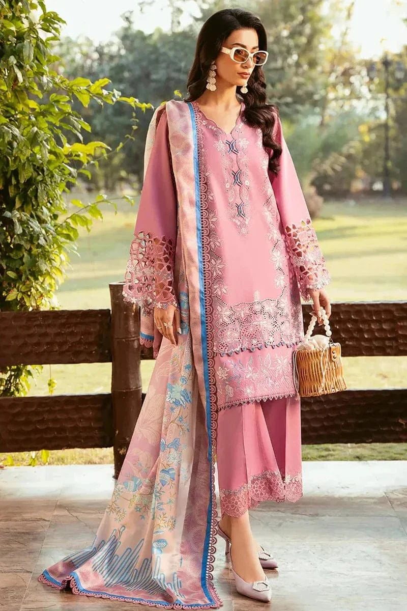Binilyas D-143 Dhanak Embroidered 3Pc Wt