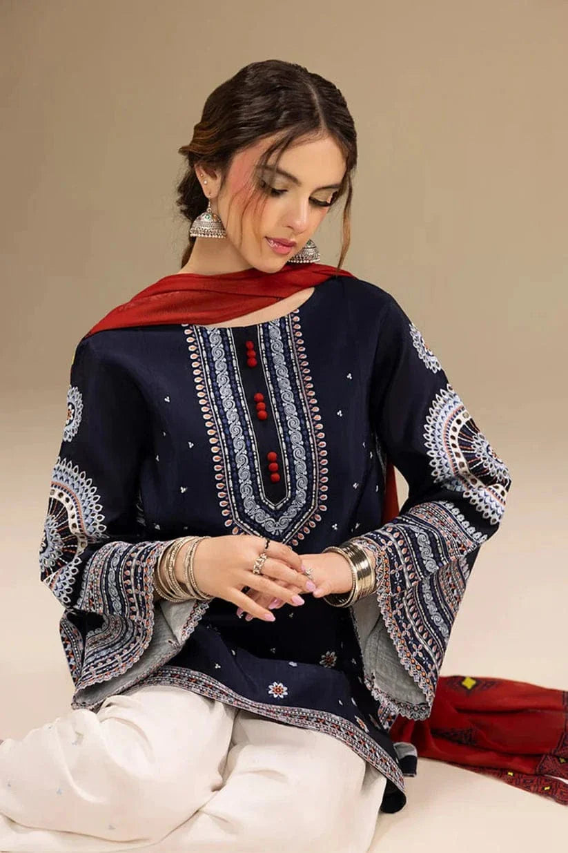 Sapphire SP-934 Embroidered Dhanak 3pc