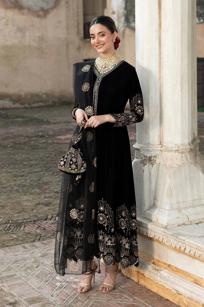 ZC-233 Velvet Embroidered 3pc