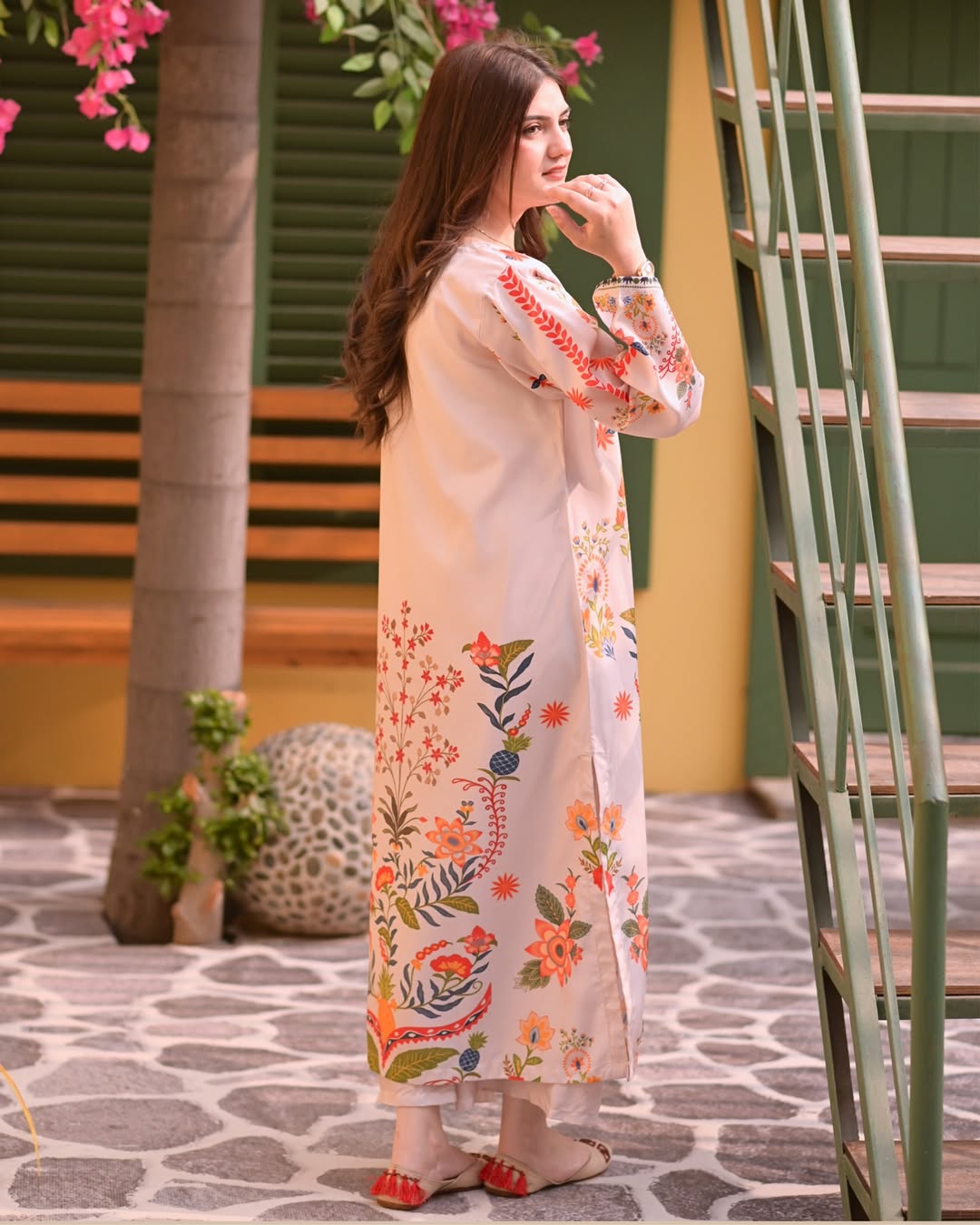 2Piece Printed RL-412 Kaftan Set