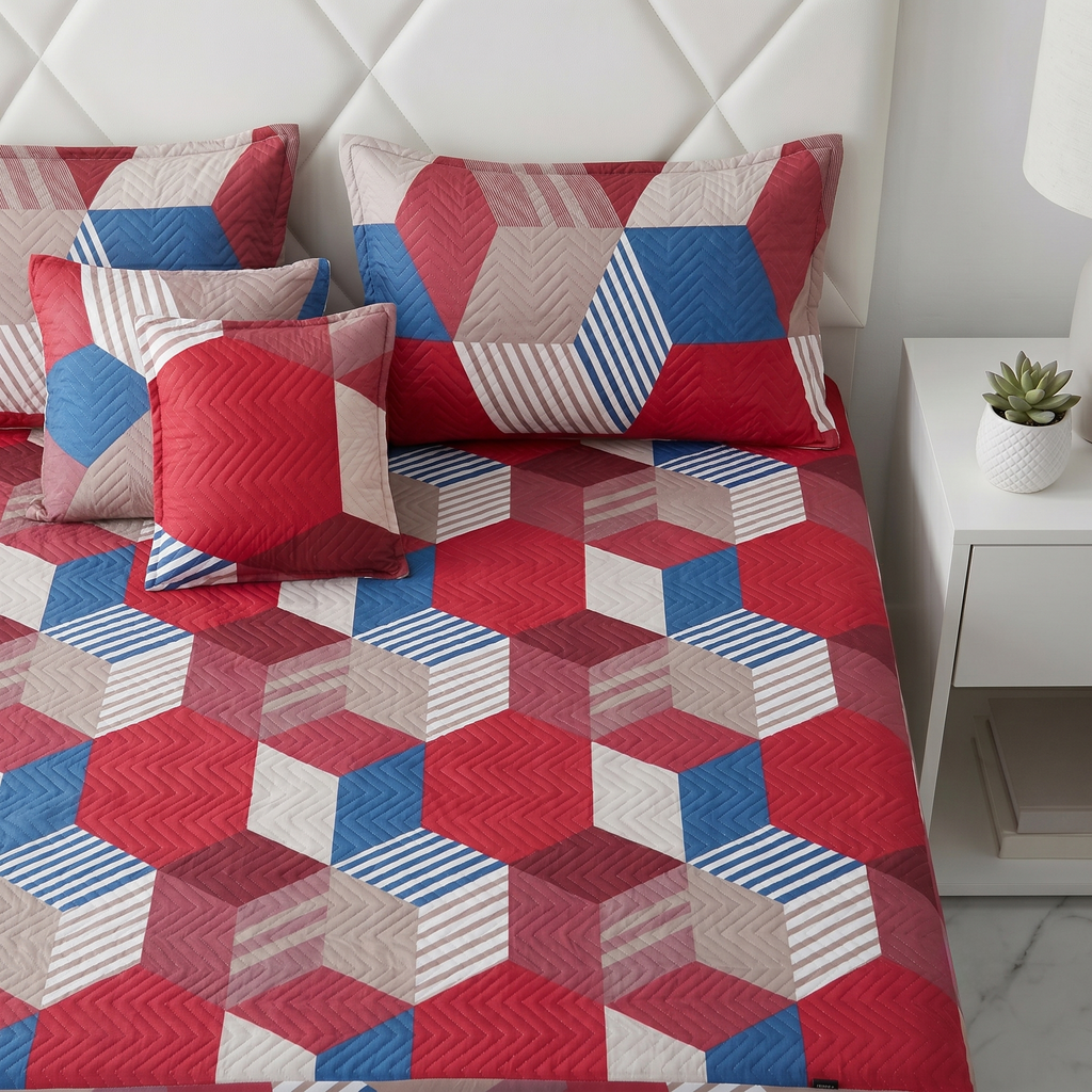 Waterproof Bedsheet Fitted printed set X00X07-11