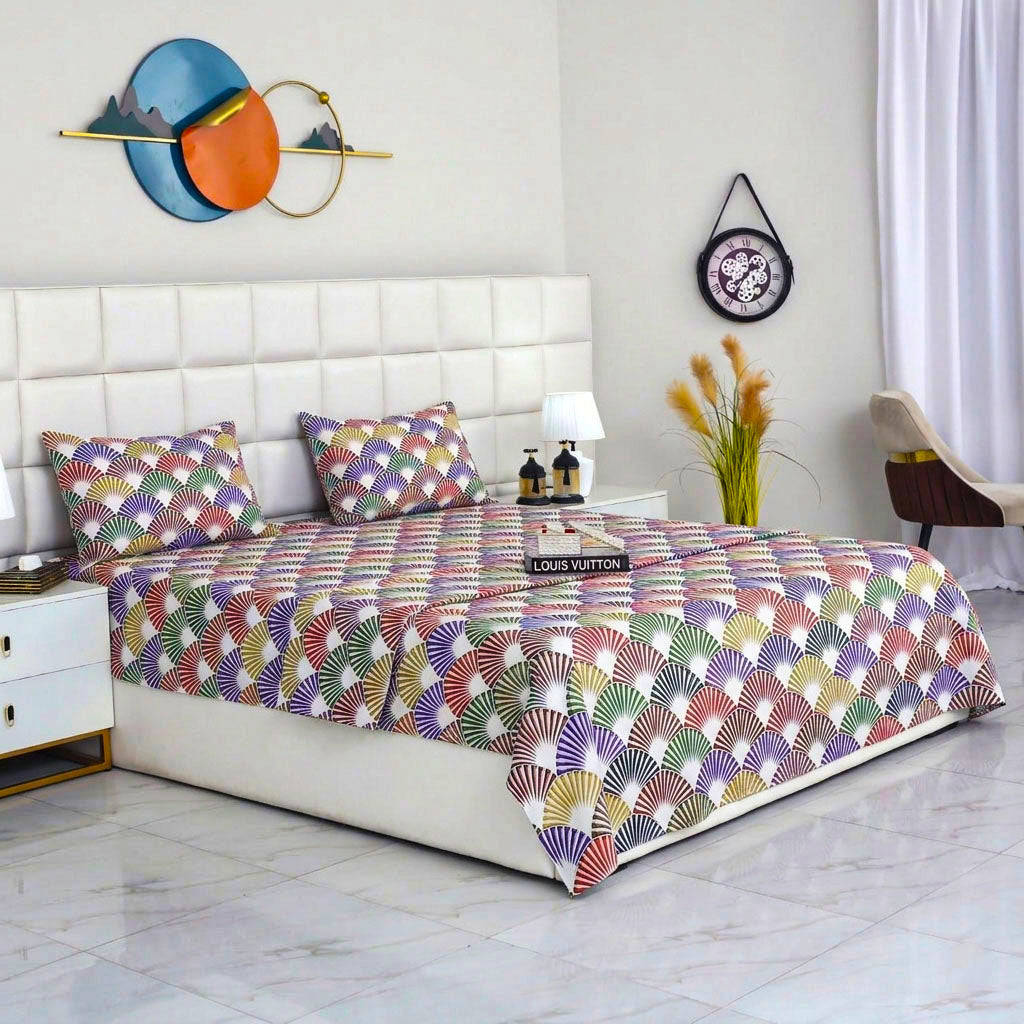 Printed Flat Bedsheet X00X3-11