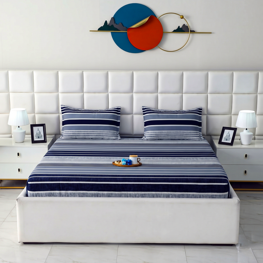 Printed Fitted Bedsheet X00X4-13
