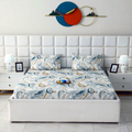 Printed Fitted Bedsheet X00X4-14