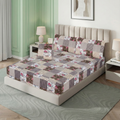Royal Linen Quilted Fitted Set (King) - Code RL-55