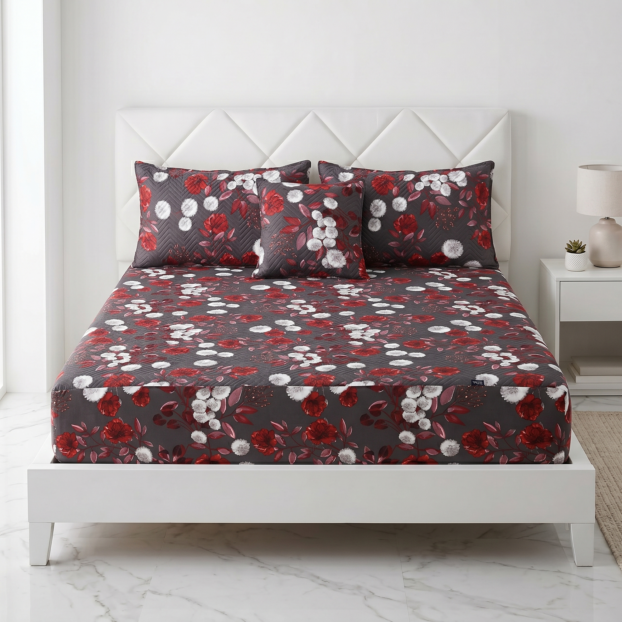 Waterproof Bedsheet Fitted printed set X00X07-12