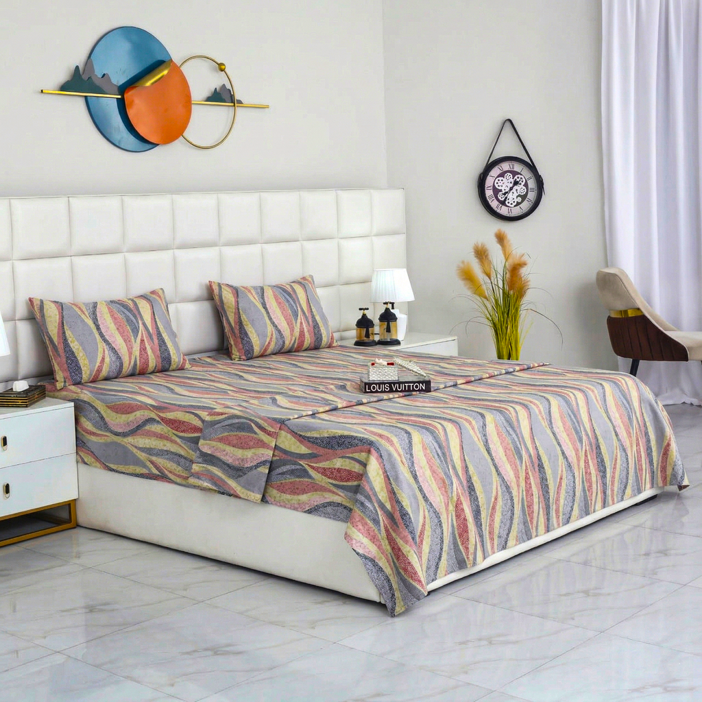 Printed Flat Bedsheet X00X3-12