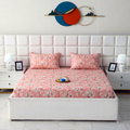 Printed Fitted Bedsheet X00X4-23