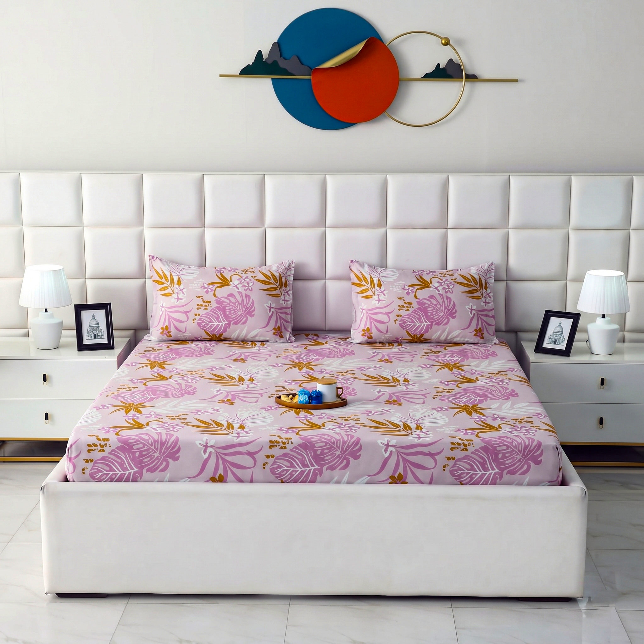 Printed Fitted Bedsheet X00X4-24