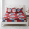 Waterproof Bedsheet Fitted printed set X00X07-11