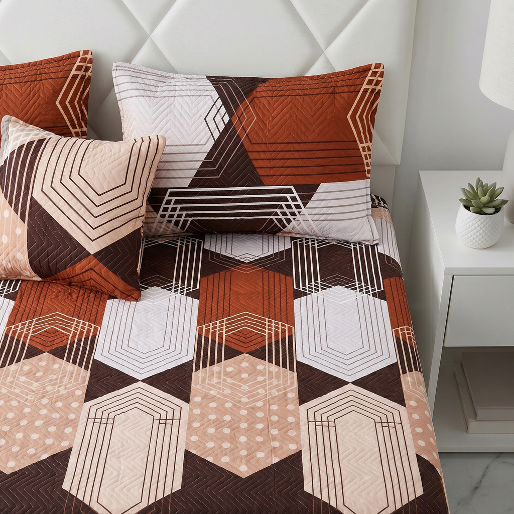Waterproof Bedsheet Fitted printed set X00X07-20