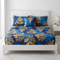 Waterproof Bedsheet Fitted printed set X00X07-14