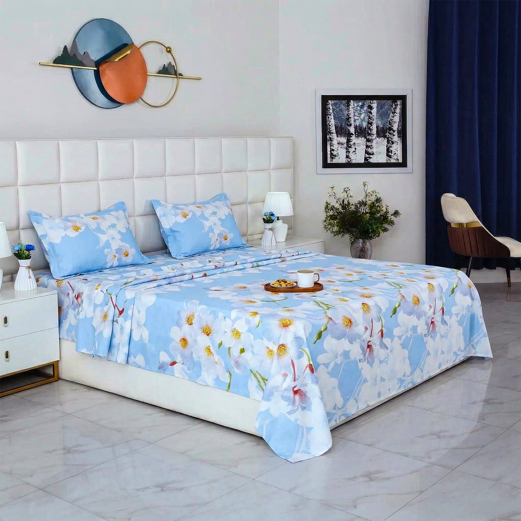 Printed Flat Bedsheet X00X3-27