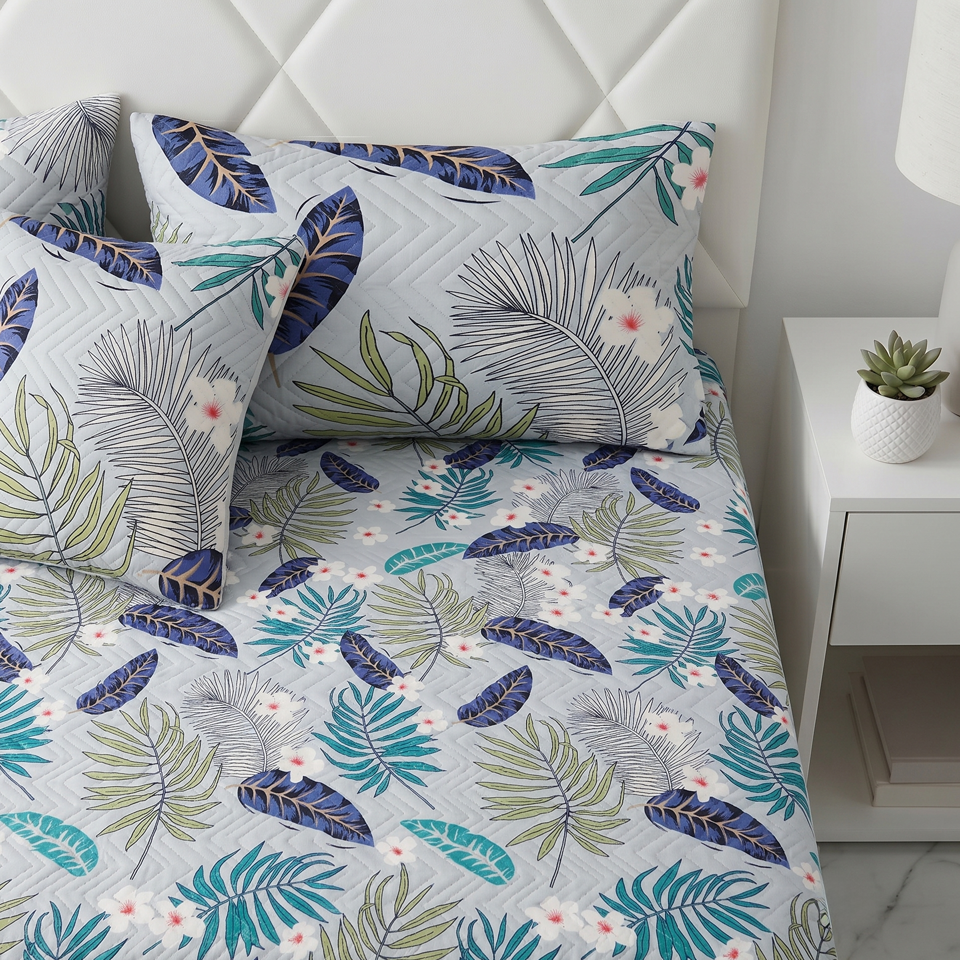 Waterproof Bedsheet Fitted printed set X00X07-13