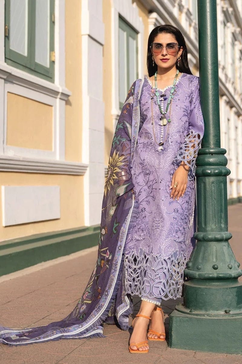 Mushq MQ-23 Embroidered Lawn 3pc
