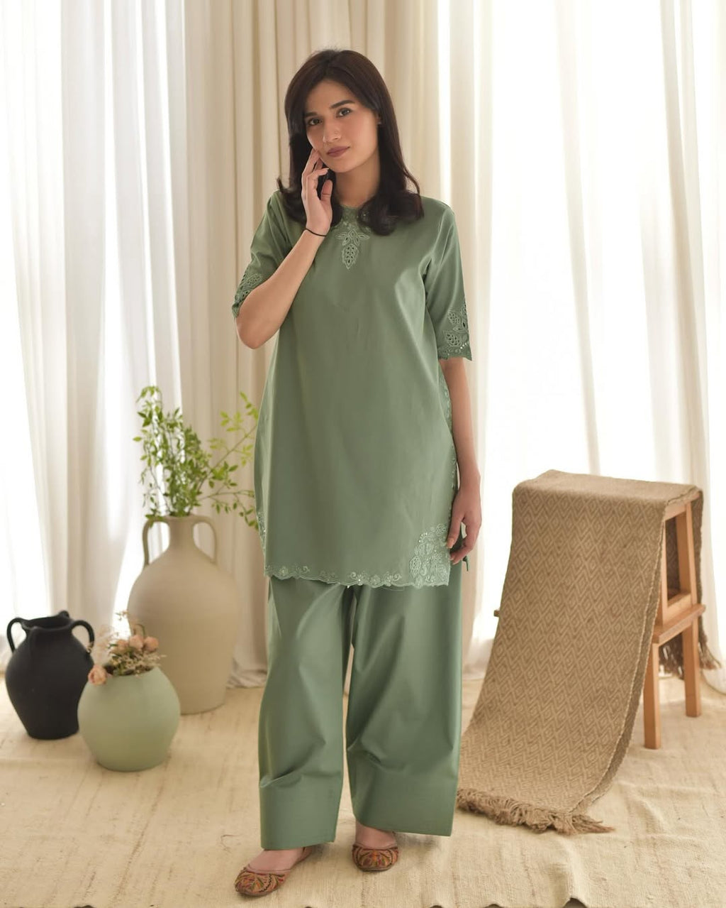 Lawn Embroidered 3Piece Stitched RL - 416