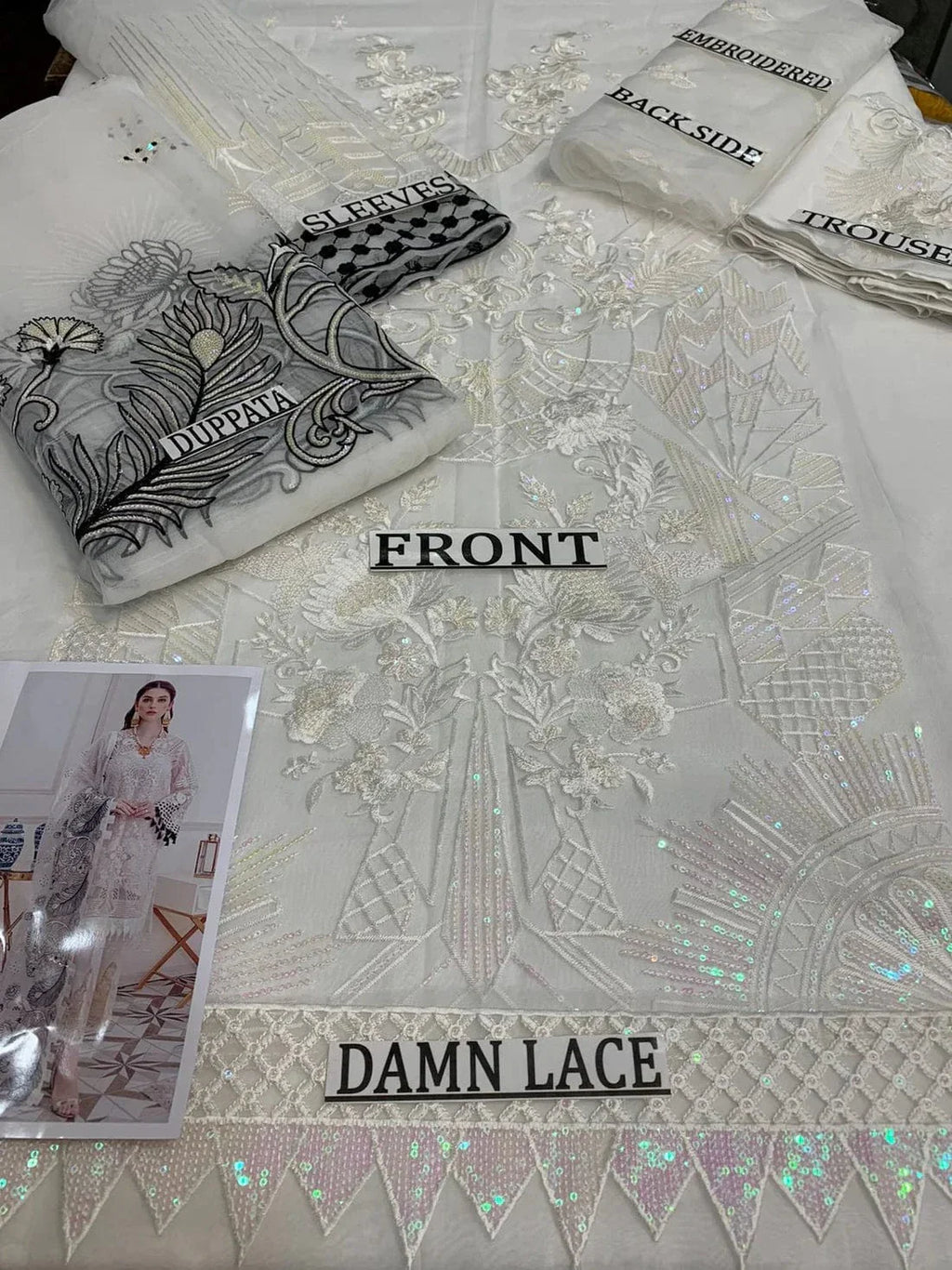 Eid Collection COCO-48 Dhanak Embroidered 3Pc Wt