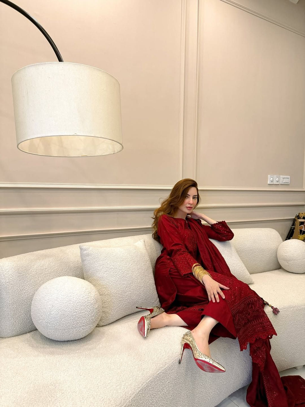 ARL-310 Zarqash Embroidered Dhanak 3pc