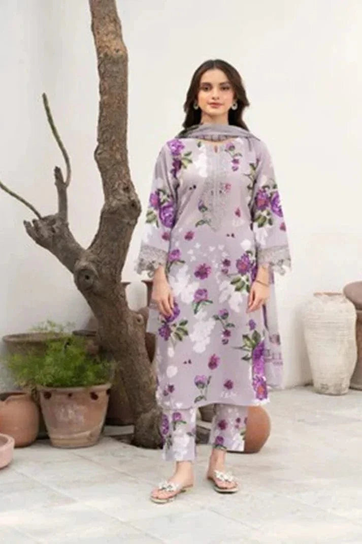 Sapphire D-803 Khaddar Printed 3pc