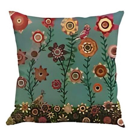 Pack of 6 Vintage Flower Tree Cushion Cover Cushion Covers