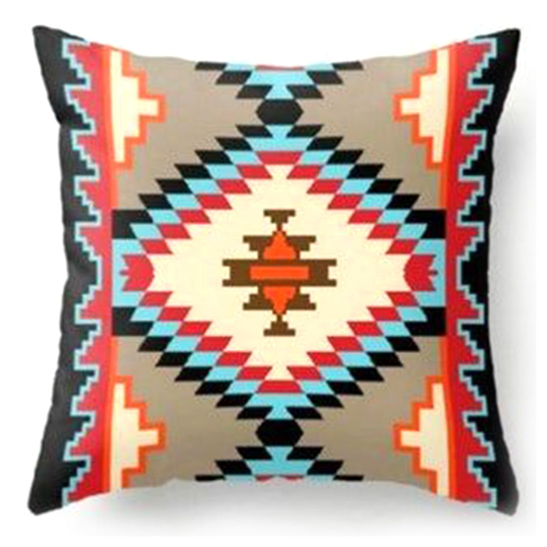 Pack of 4 Southwestern Terracotta Cushion Cover Cushion Covers