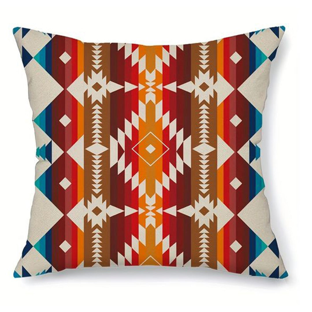 Pack of 4 Southwestern Terracotta Cushion Cover Cushion Covers