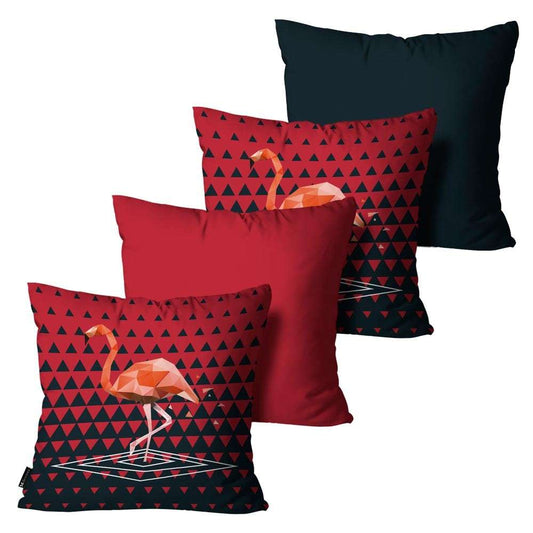 Pack of 4 Kit Com Cushion Covers Cushion Covers