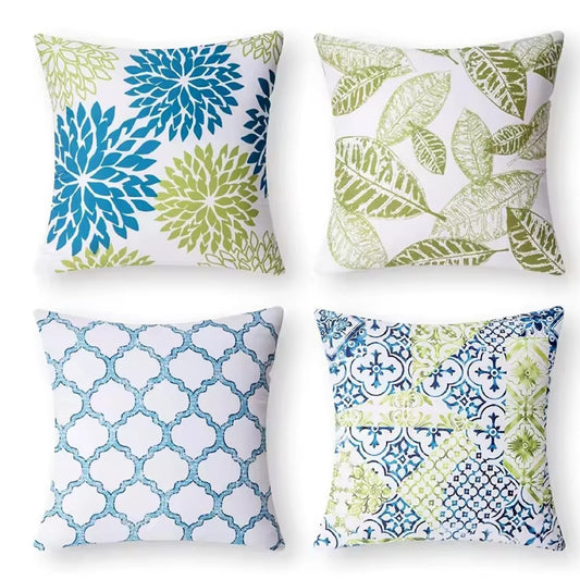 Pack of 4 Bayou Breeze Floral Cushion Covers Cushion Covers