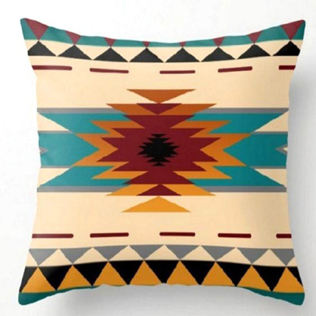 Pack of 4 Southwestern Terracotta Cushion Cover Cushion Covers