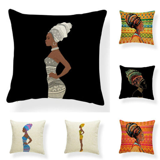 Pack of 6 Indigenous Women Cushion Covers Cushion Covers