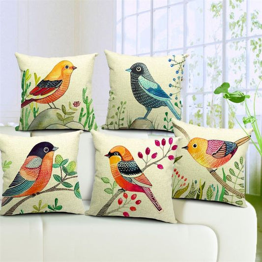 Pack of 5 Slow Soul Emvency Cushion Covers Cushion Covers