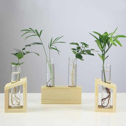 Festoon Test Tube Flower Pot Home Office Table Vase Decor-Special Home Decor