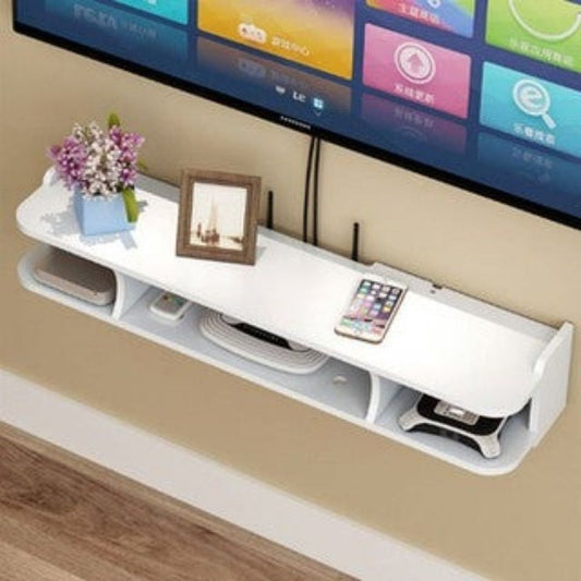 Floating Wifi Lounge Living Room Organizer Shelve Special Home Decor