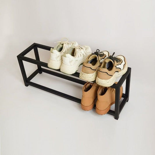 Schuhregal Metal Shoe Oganizer Storage Rack 3 Tier Home Decor