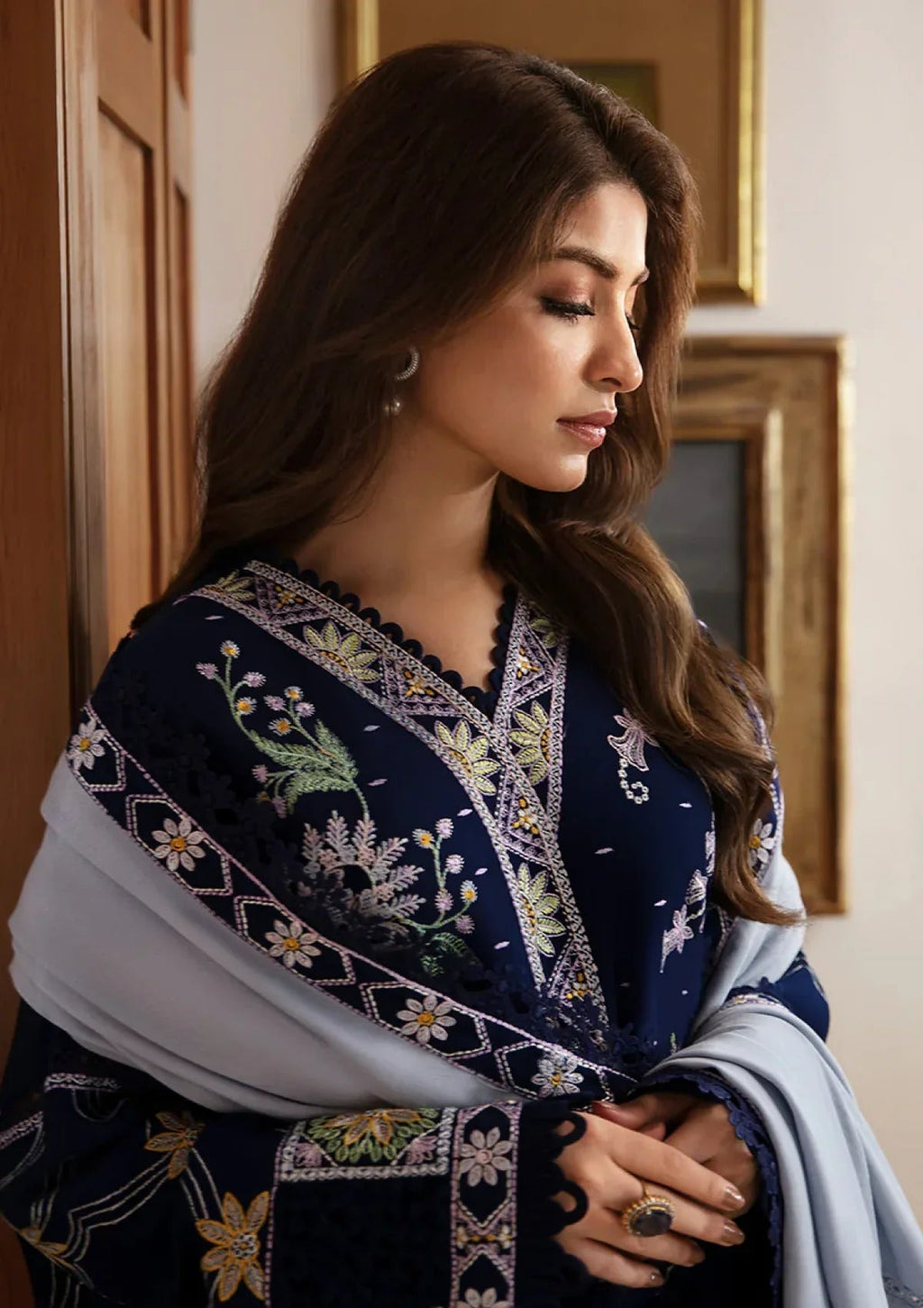 Eid Collection COCO-234 Dhanak Embroidered 3Pc